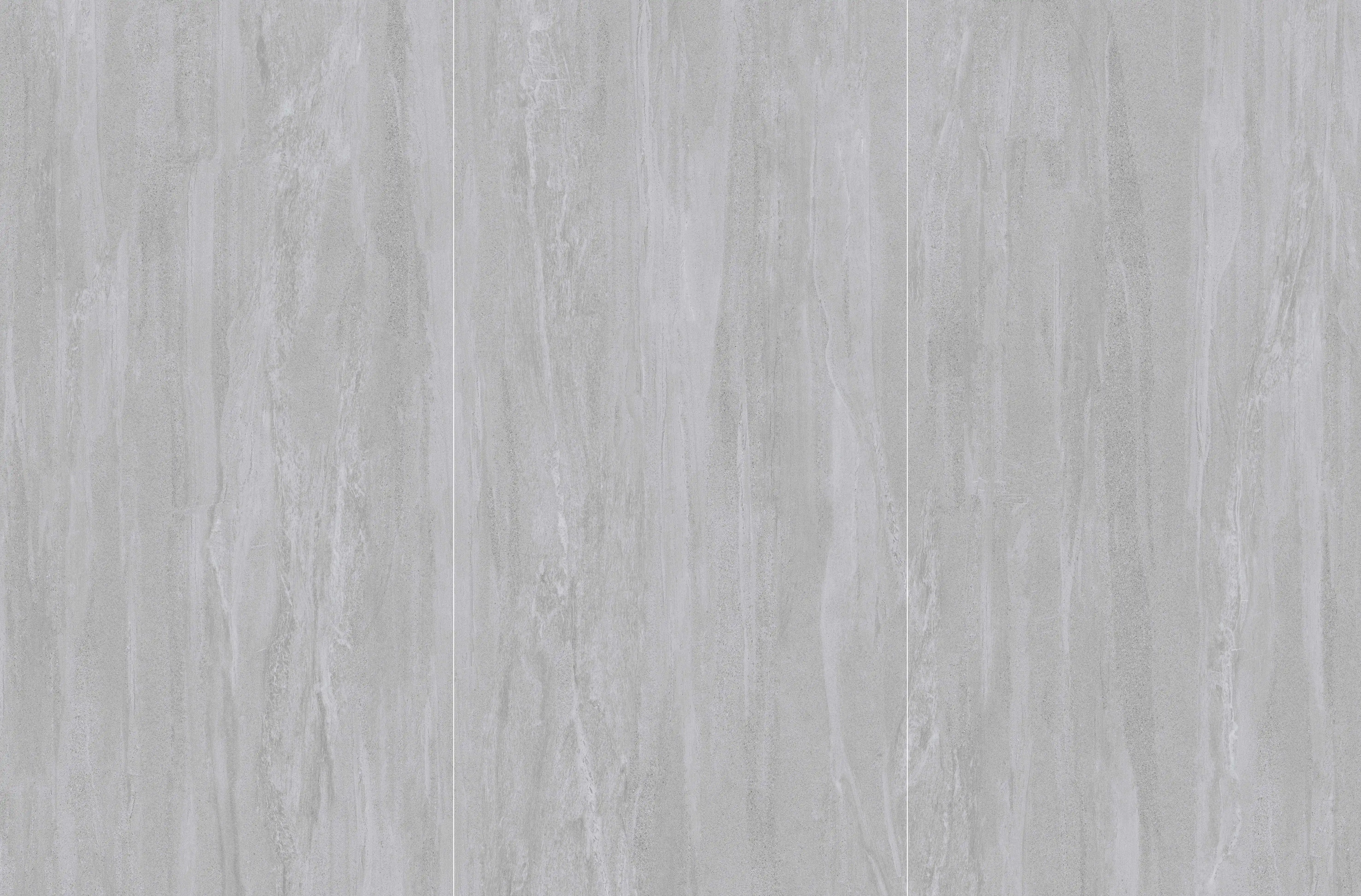 Fine Matte Sandstone Light Gray Ceramic Wall Tile Dining and Hall Interior Floor Tiles with Marble Look Room Application