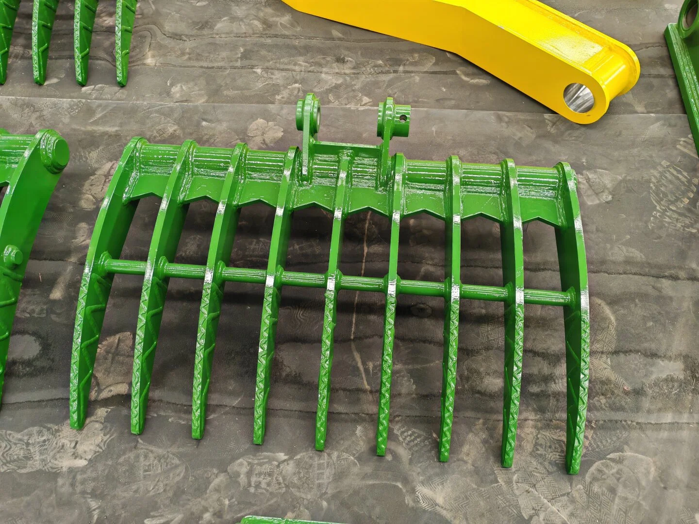 Land cleaning root rake for 5 ton excavator forestry rakes wide 1500mm