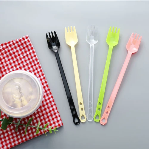 
Injection molding Strong Plastic Food grade PP Disposable folding plastic Fork and Spoon 