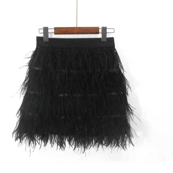 Wholesale Bulk Different Colors Ostrich Feather Boa Trimming Black White For Party Wedding Dress Accessories Decoration