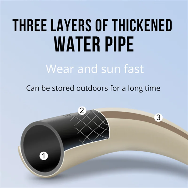 GRATENKRAFT Watering Holder Tool Equipment Portable  Gardening PVC Water Hose Pipe Reel