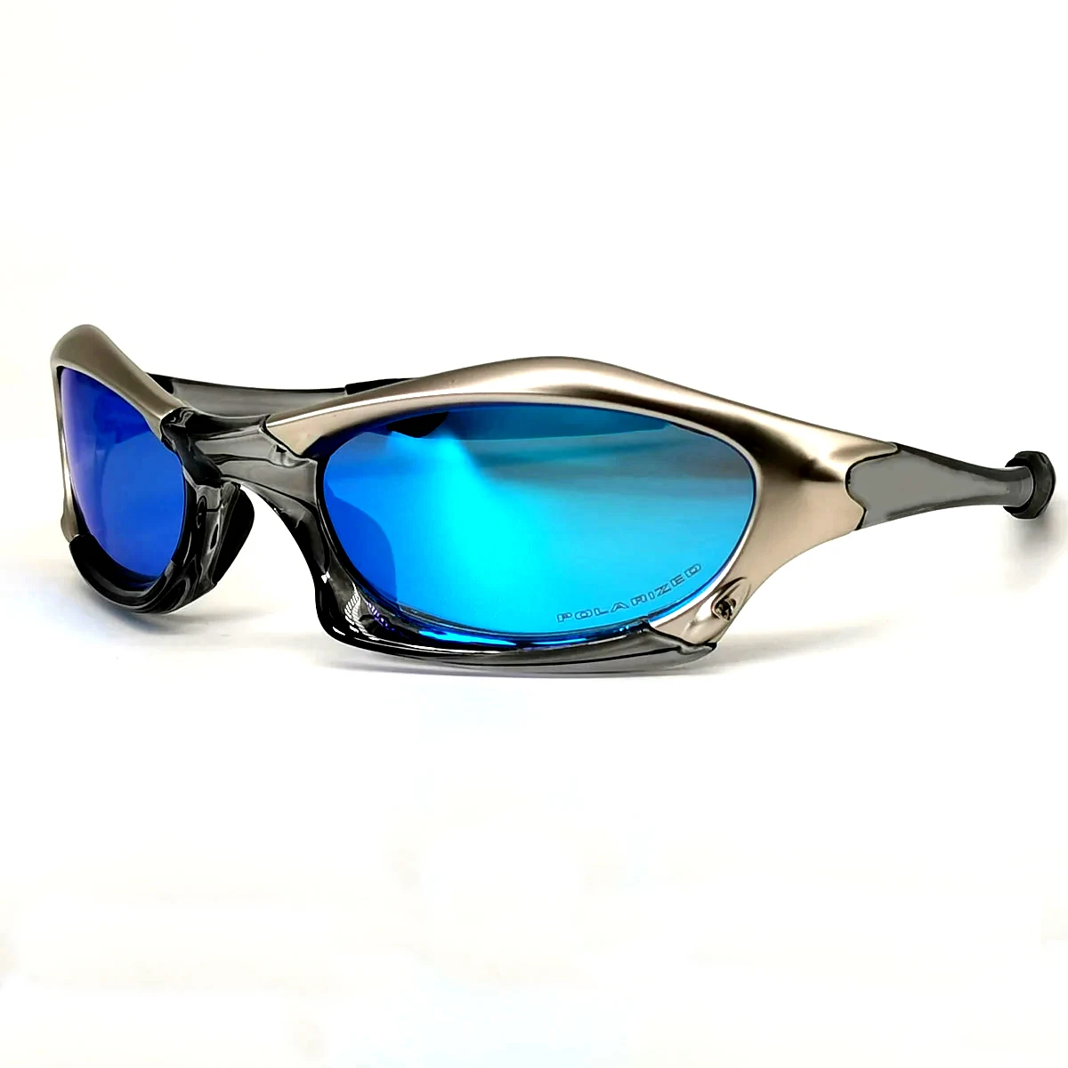 Y2K Metal alloy frame With PC Splicing Sport Sunglasses Punk Future Technology Style Cycling Glasses
