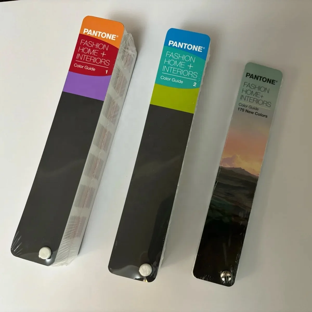 2024 New Version 3 books /set TPX/TPG PANTONE Fashion, Home + Interiors Color Guide FHIP110C