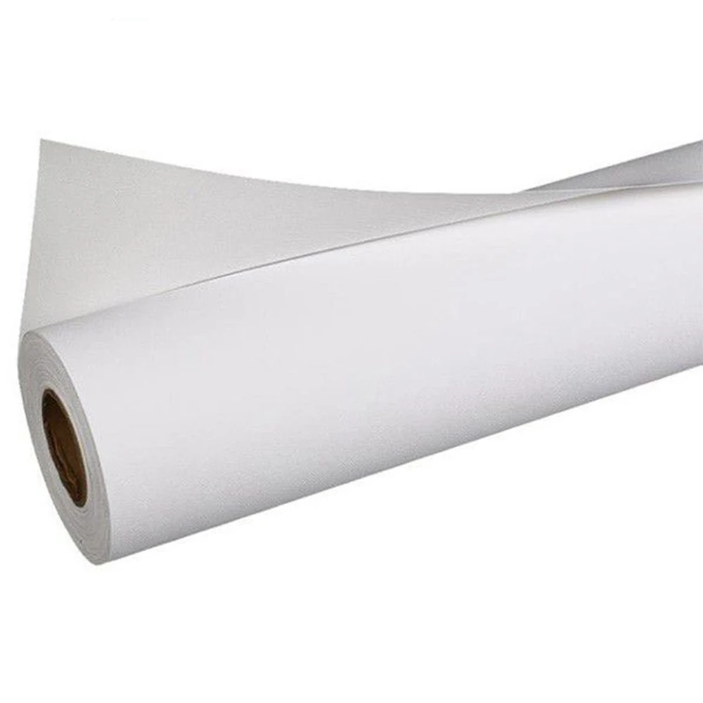 Wholesale High Quality Waterproof Adhesive Coated 20oz Cotton Poly Fabric Canvas Roll Inkjet