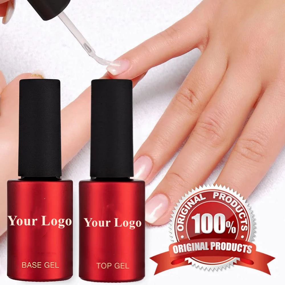 Easy Use Long Lasting Nails Layer Polish Fingernails Coat Kit Professional Set Top Base Gel