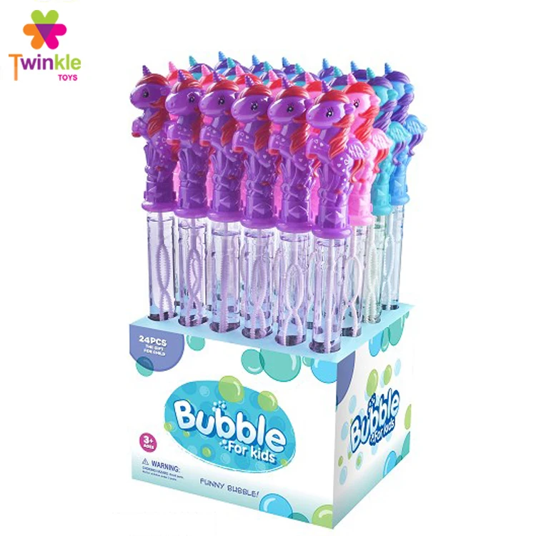 2021 Summer Outdoor Plastic Bubble Horse Soap Children Bubble Toys