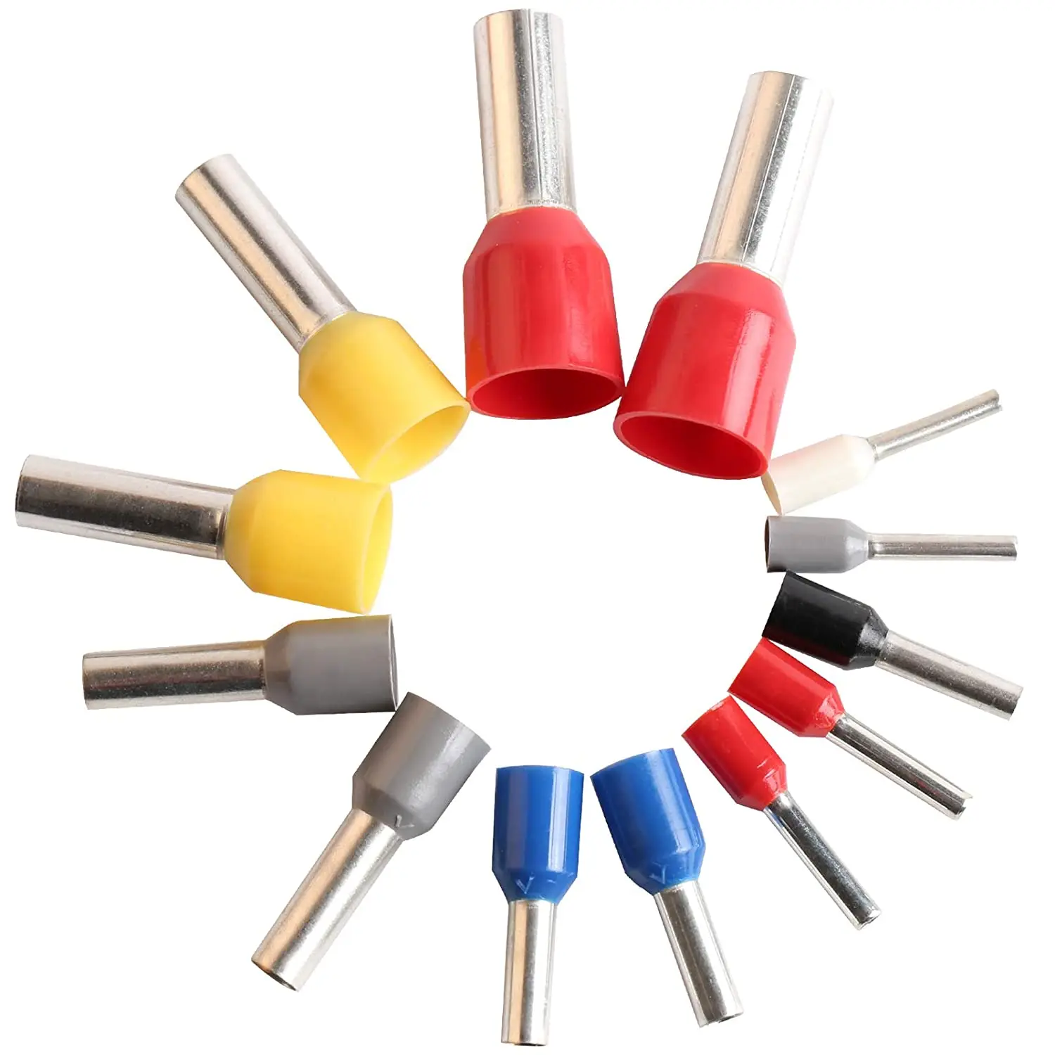 НАБОР КОНЦЕВЫХ зажимов для проводов наконечники из меди премиум-класса с нейлоновым изоляционным штифтом