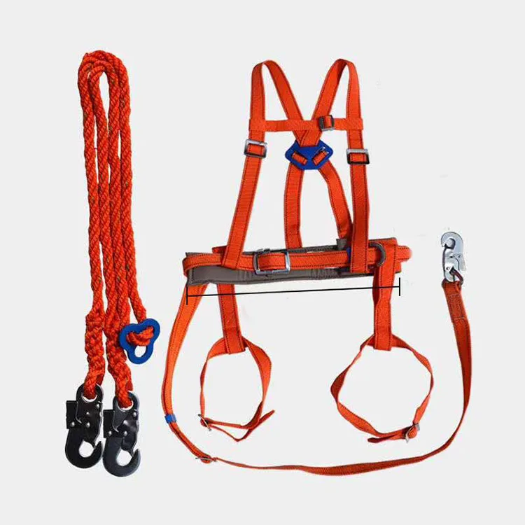 Standard Rescue Safety  Climbing Rope Access Climbing Harness Full Body Safety Harness Belt