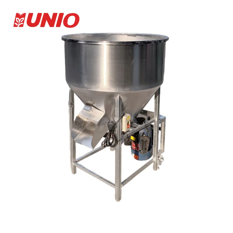 Factory Direct stainless steel Seed Coating Machine Granule Mixer Feed Mixer wet and dry dual-use