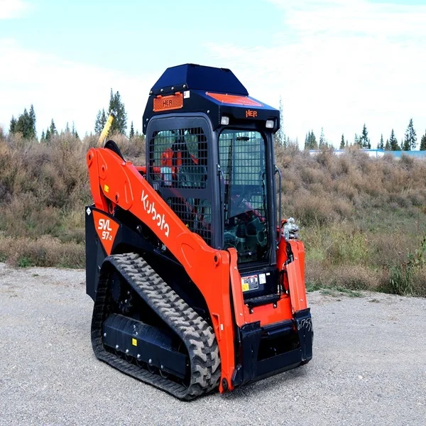 We Supply High Quality Kubota SVL 97-2  Skid Steer Loader With Strong Power Compact 1000kg  With Attachment Now On Discount Sale