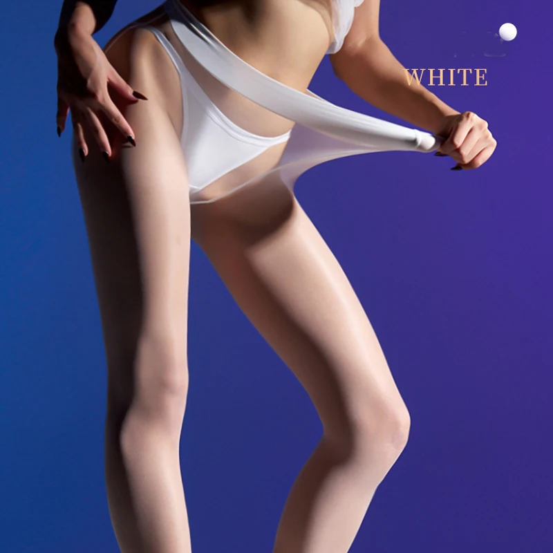 high waist plus size range seamless pantyhose women oil bar stage sexy shiny stocking tights closed and open hosiery