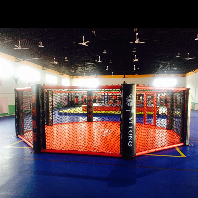 High Quality Factory Custom Design Wholesale Martial Arts MMA Boxing Ring Octagon cage