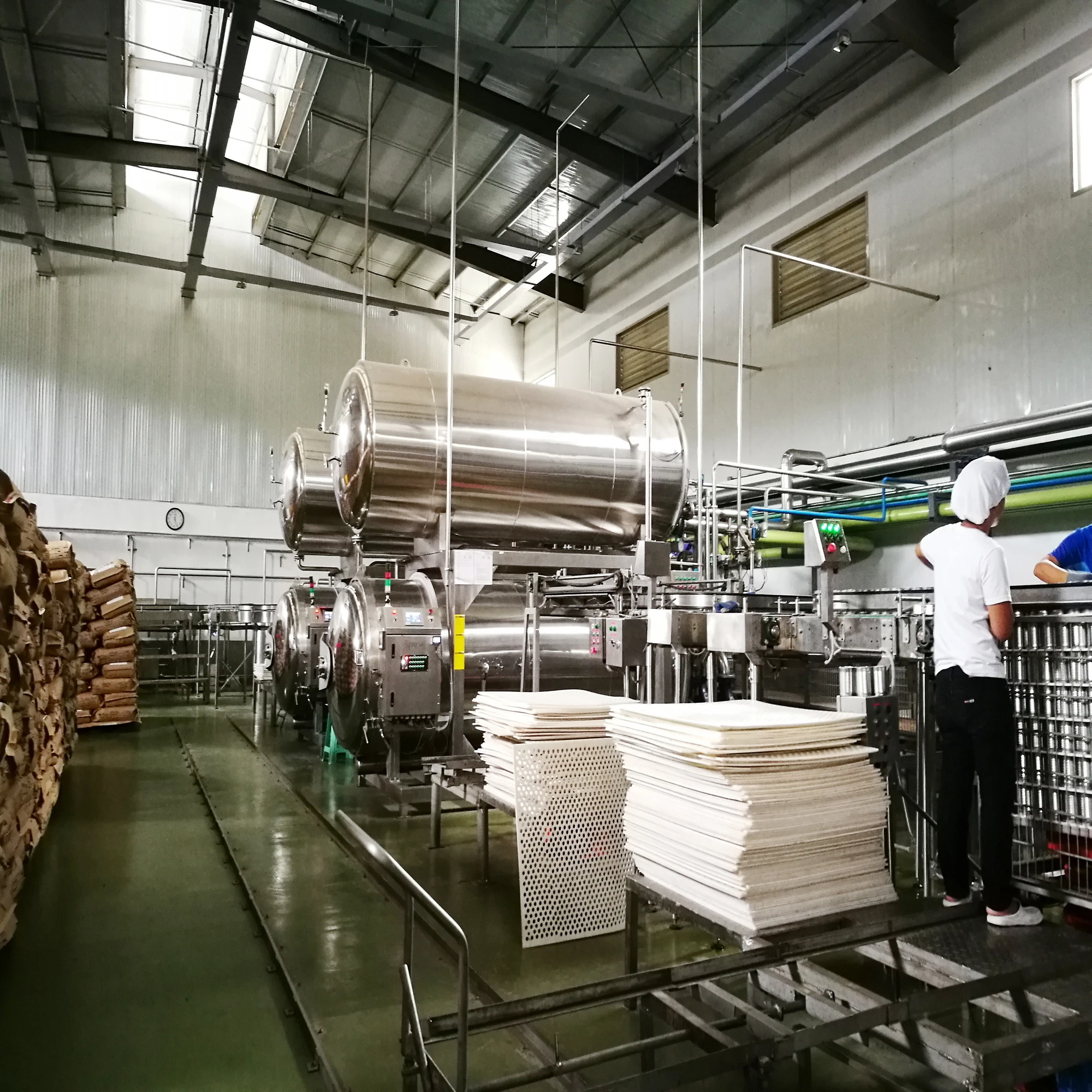 
High Quality Semi-auto/auto Steam Type Retort Pot 