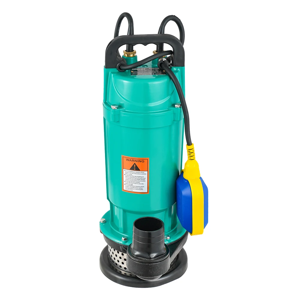 Household Portable QDX 1.5inch 0.75kw 220v Submersible Water Pump With Level Switch