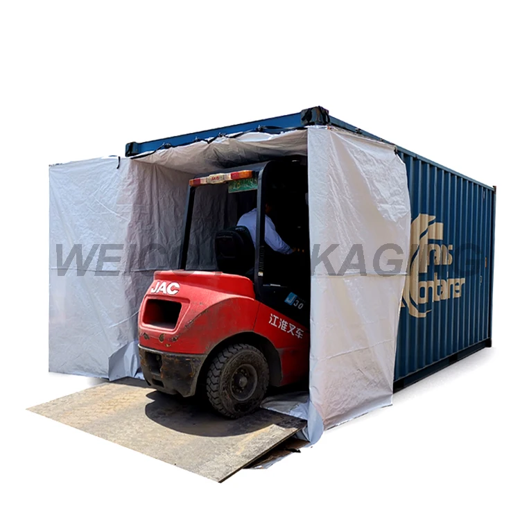 Aluminium Foil Moisture Proof woven  Container liner