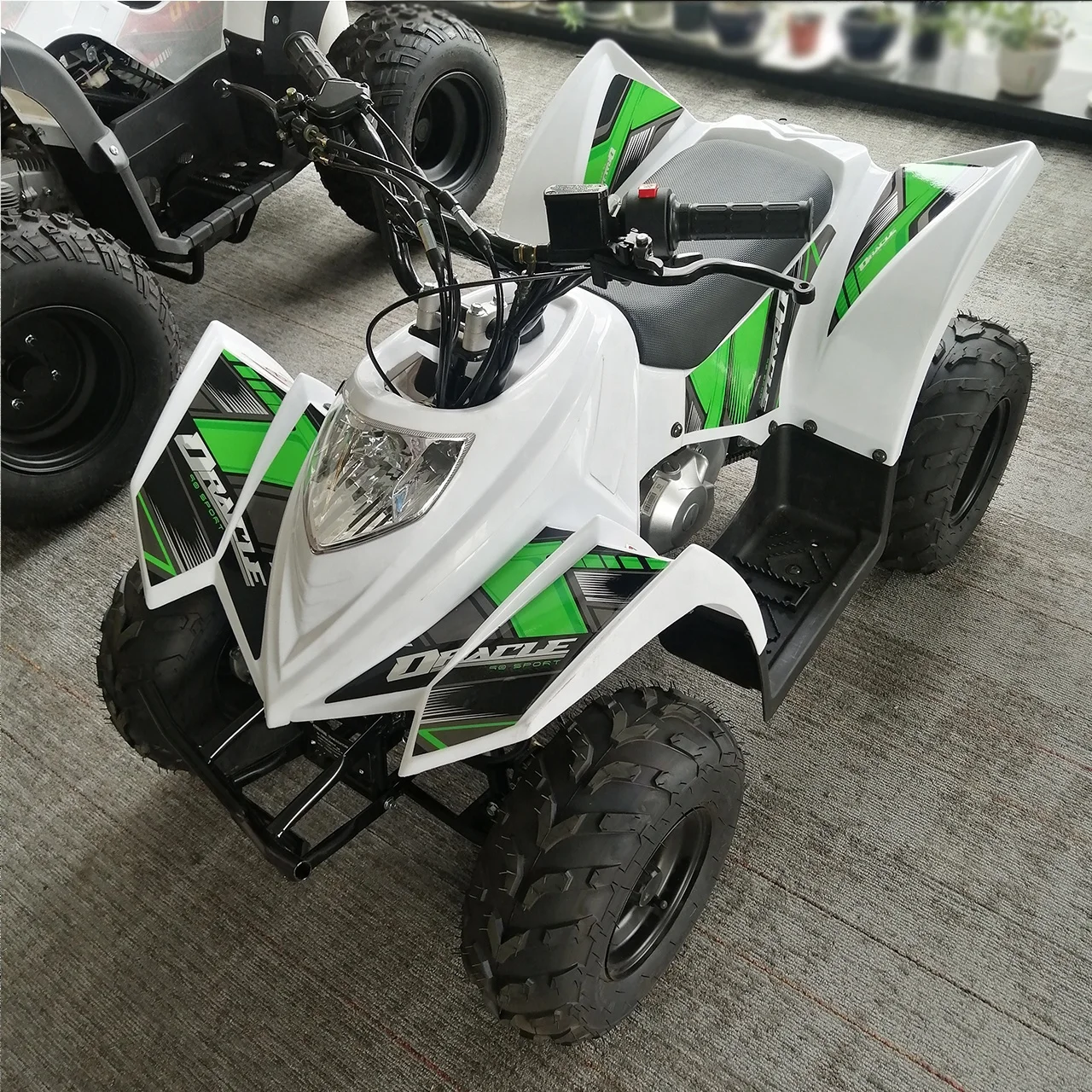 4 wheeler 2 stroke mini quad atv 49cc 50cc  110cc 125cc for kids,kids gas powered atv  50cc 49cc