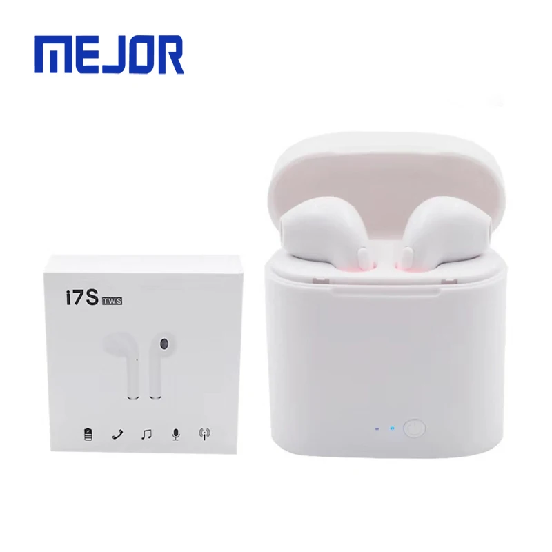 White window stereo i7 mini sports headset Pro5 earphones i7s TWS headphone i12 wireless earbud