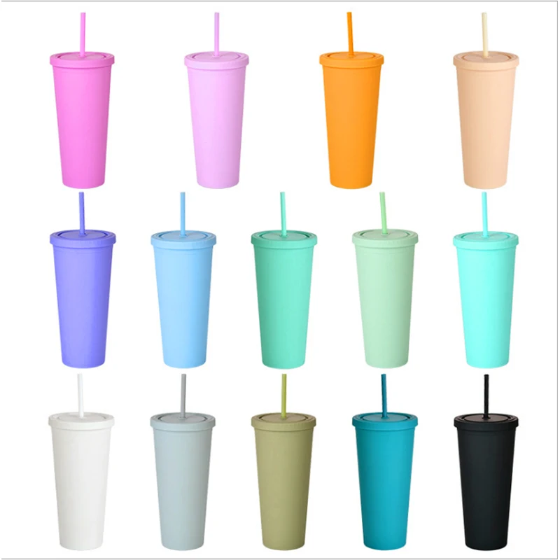 Newest Portable Outdoor Sports cooling mug plastic water bottles 24oz yongkang oem drinkware mug personalised travel