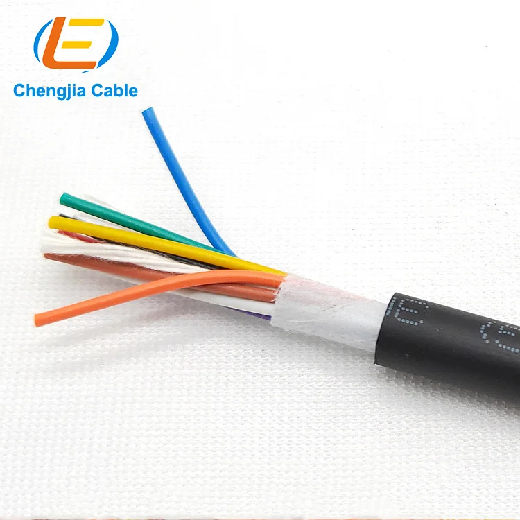 Pvc Insulated And Sheathed Nacon Ler High Soft Crane Cable Throttle Control Cable