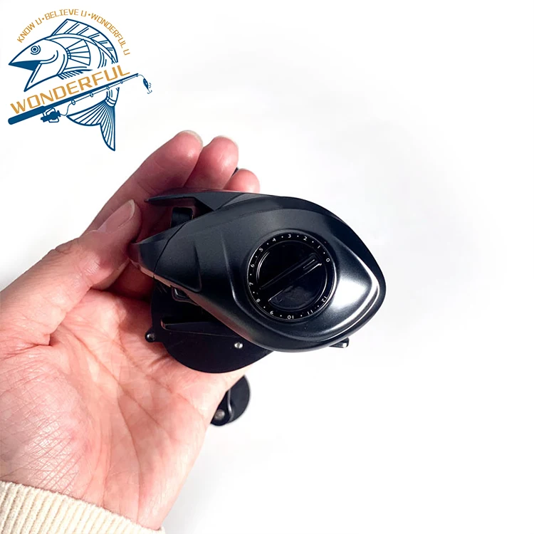 Wonderful China Supplier In Stock 10+1BB 6.3:1 Gear Ratio Aluminium Alloy 12.5kg Max Drag Power Baitcasting Fishing Reel