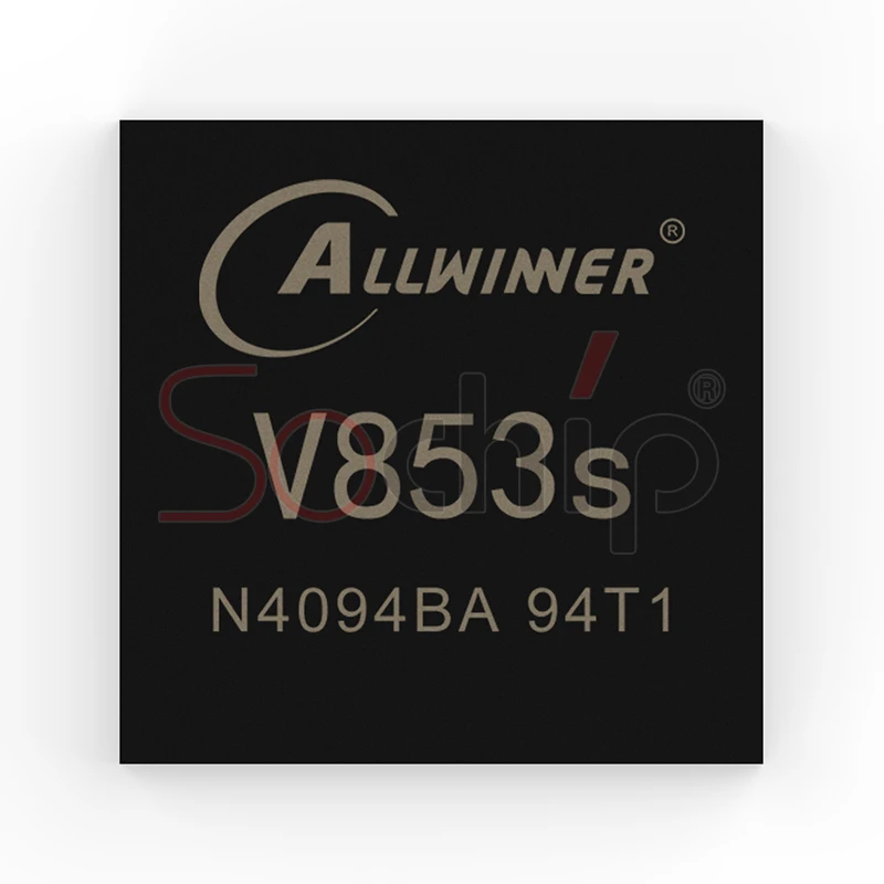 Для образцов-Allwinner V853S AI Микросхема три ядерные разнородных 0 8 T NPU A7 + RSIC-V 1 2G SIP128MB