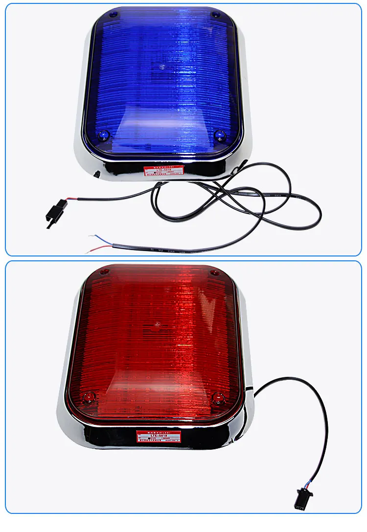 Ambulance Patrol Perimeter LED Warning Light 12V 24V Traffic Signal for Better Visibility Durable Effective Traffic Light