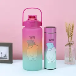 wholesale botella agua 2l water bottle termos de agua gym bottle motivational termos motivacionales gym hot water bottle