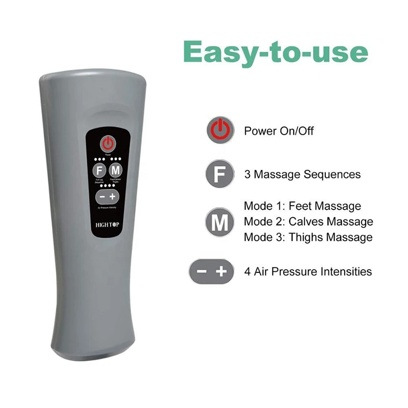 Factory Outlet Multifunctional automatic Healthy relief calf relief foot massage Heating air compression shiatsu leg massager