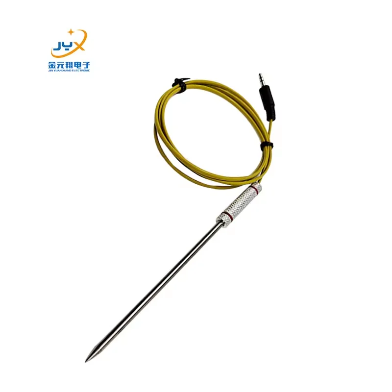 Stainless steel probe Type  K J E 4*100mm  PT100 PT1000  Thermocouple Temperature Sensor