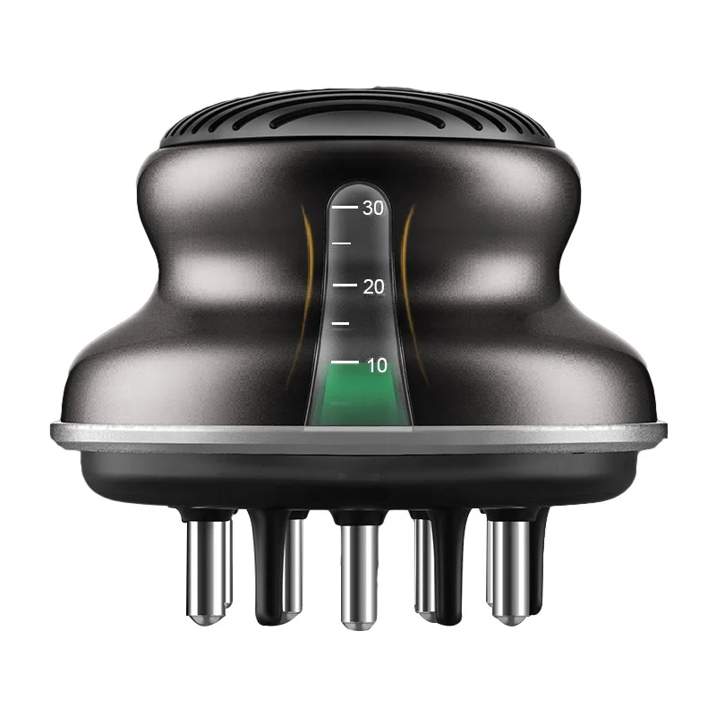 Новый дизайн, расческа для массажа кожи головы для роста волос