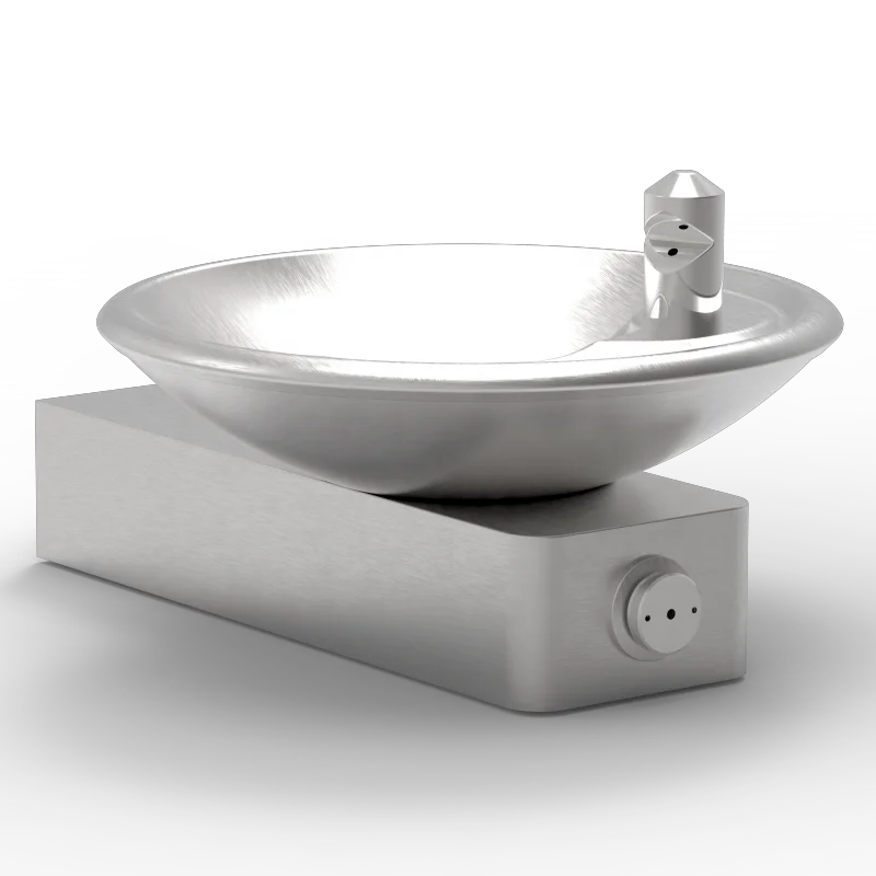 TB9 Barrier-Free wall mounted drinking fountain Single Fountain Wall Mount