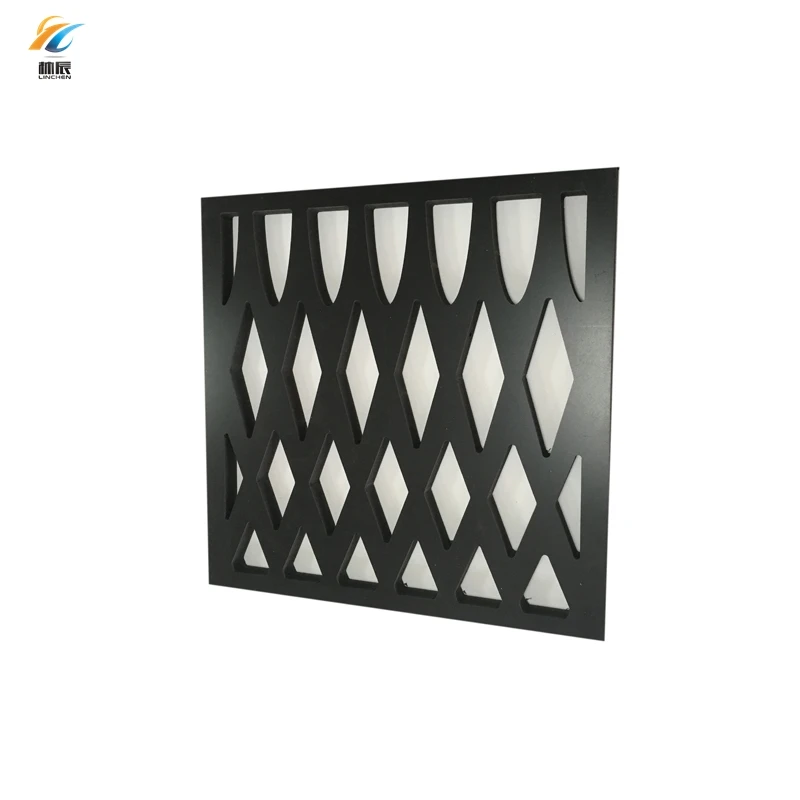 Waterproof Wpc Outdoor Screen Grille Panel Screen