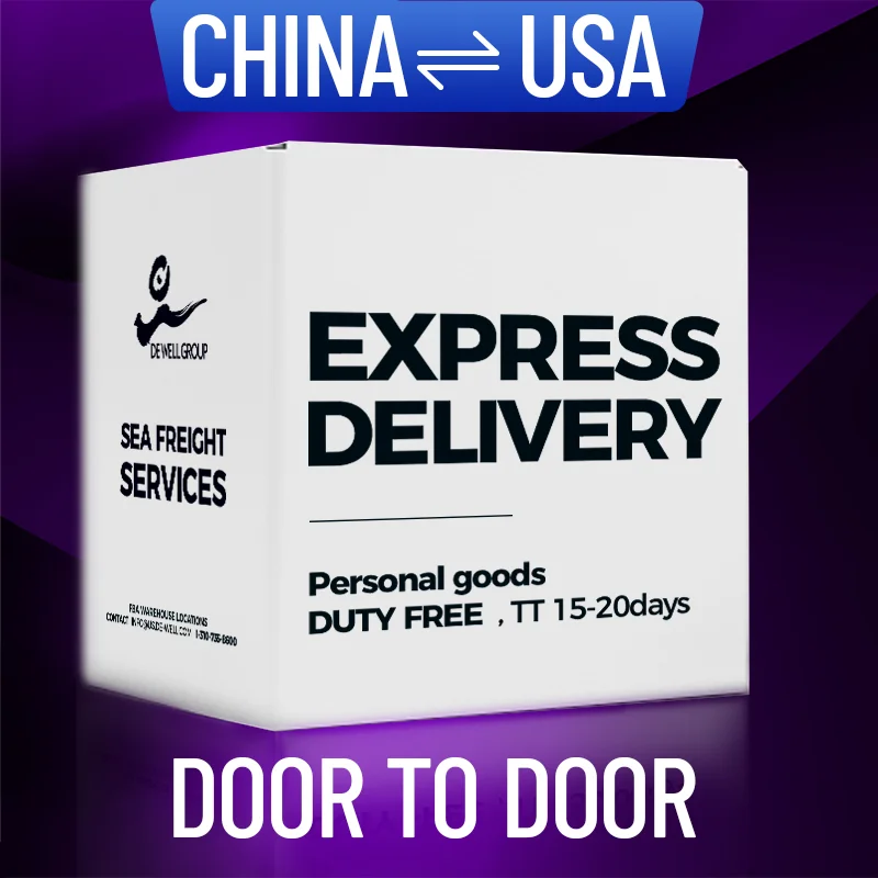 DDP Amazon FBA Door to Door Ocean Express Shipping Sea Freight to USA Shipping Agent