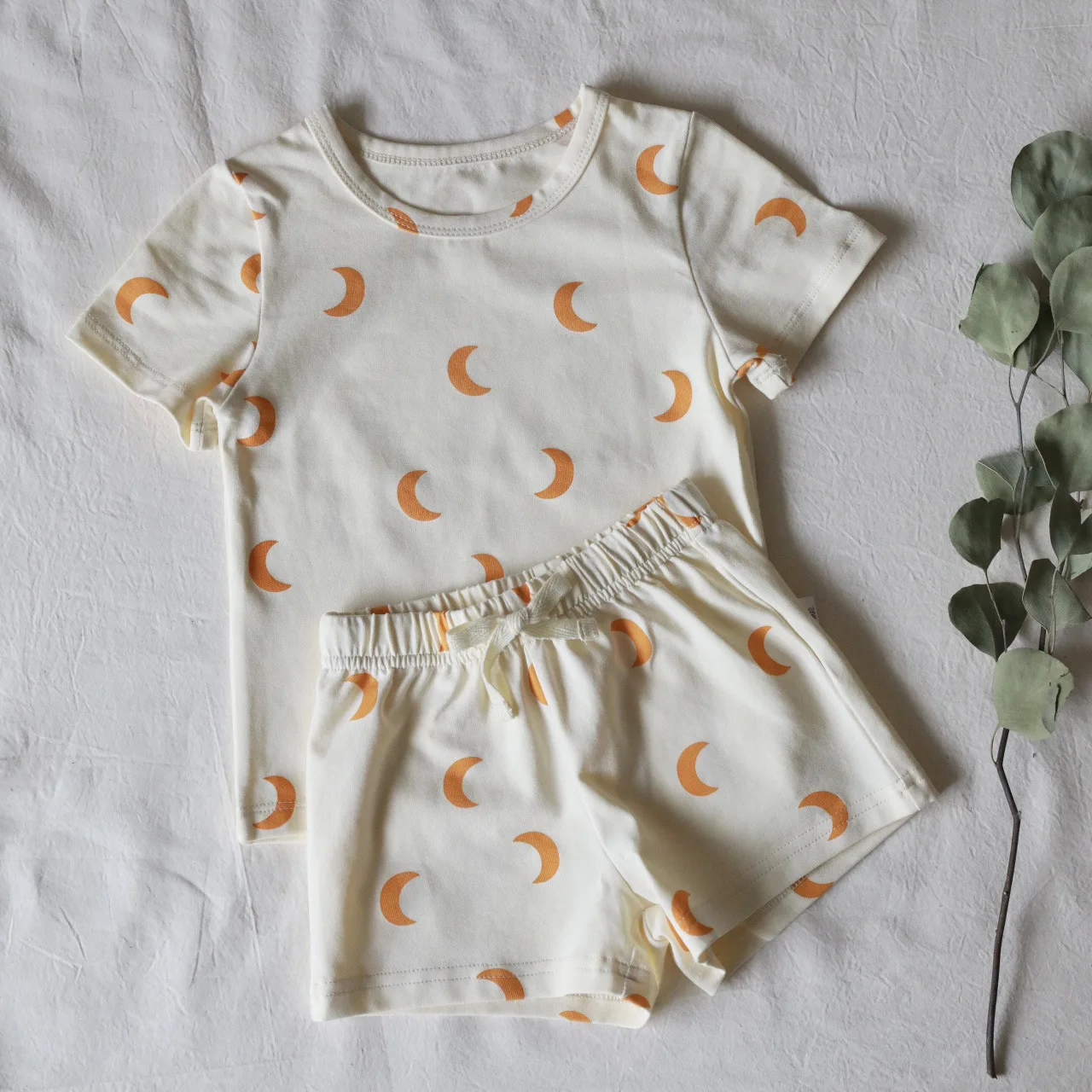 Children Summer Casual Suit Baby Kid T-shirt Printed Shorts Suit Boy Two Piece Set