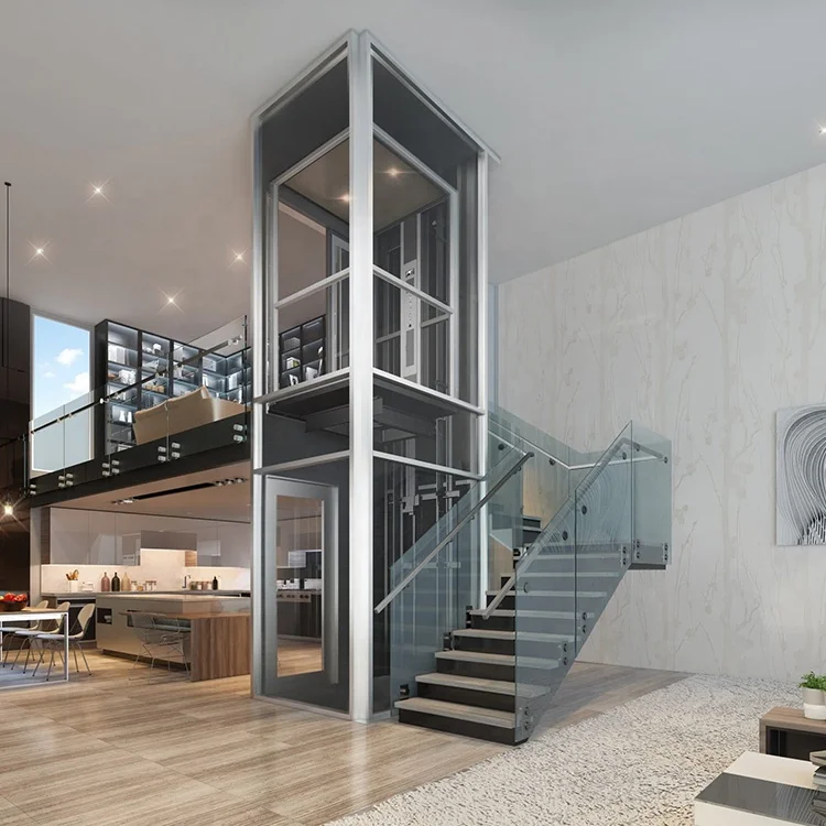 Small villa elevator home lifts Villa elevator manlift elevadores stair lift for home