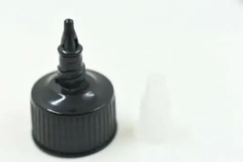 18-410 20-410 24-410 28-410 plastic Dispensing cap Ribbed twist top cap with pe pad  10pc/pack