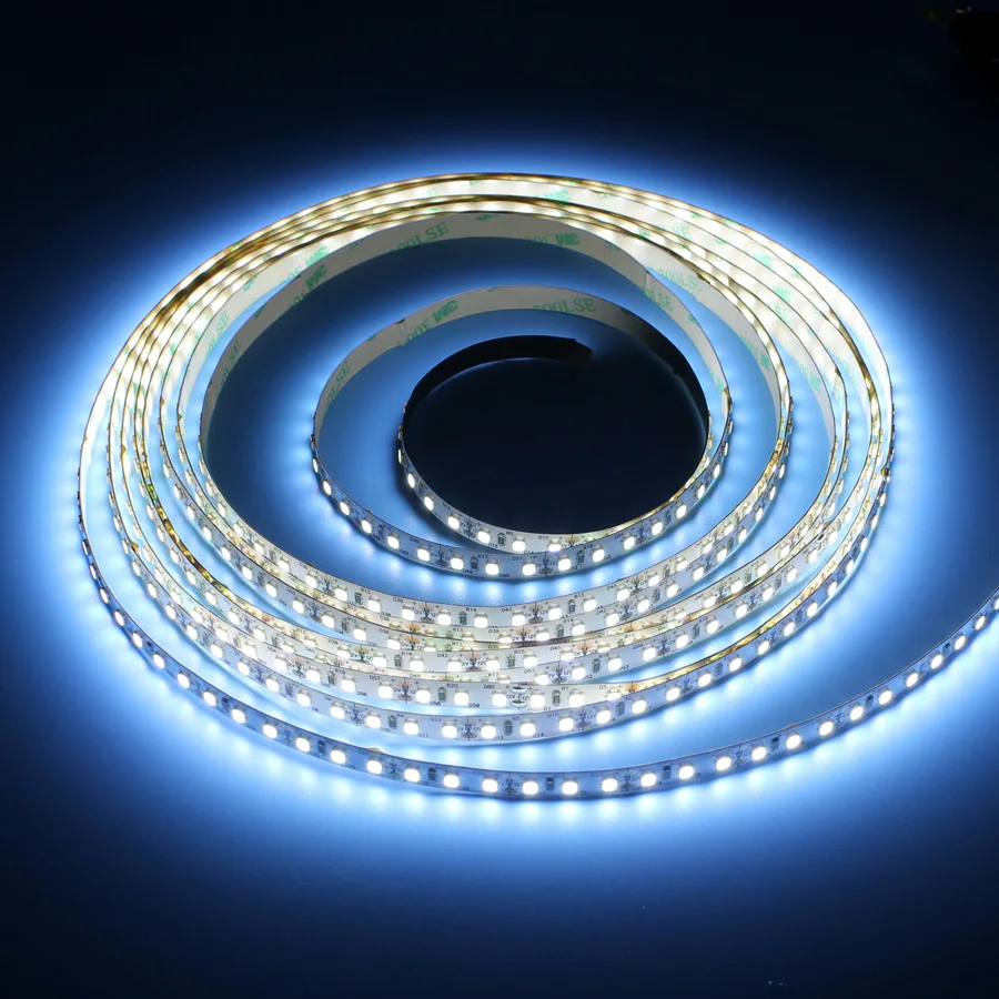 Гибкая светодиодная лента smd2835 3528 5050 3030 5054 5 в пост. Тока 24