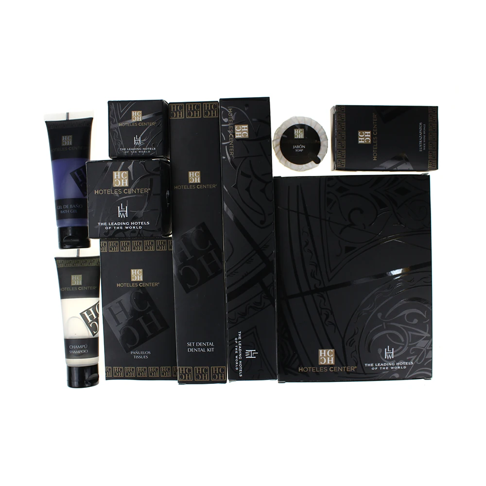 Lurxuy Hotel Supplies Spa Bathroom Disposable Hotel Amenities Set