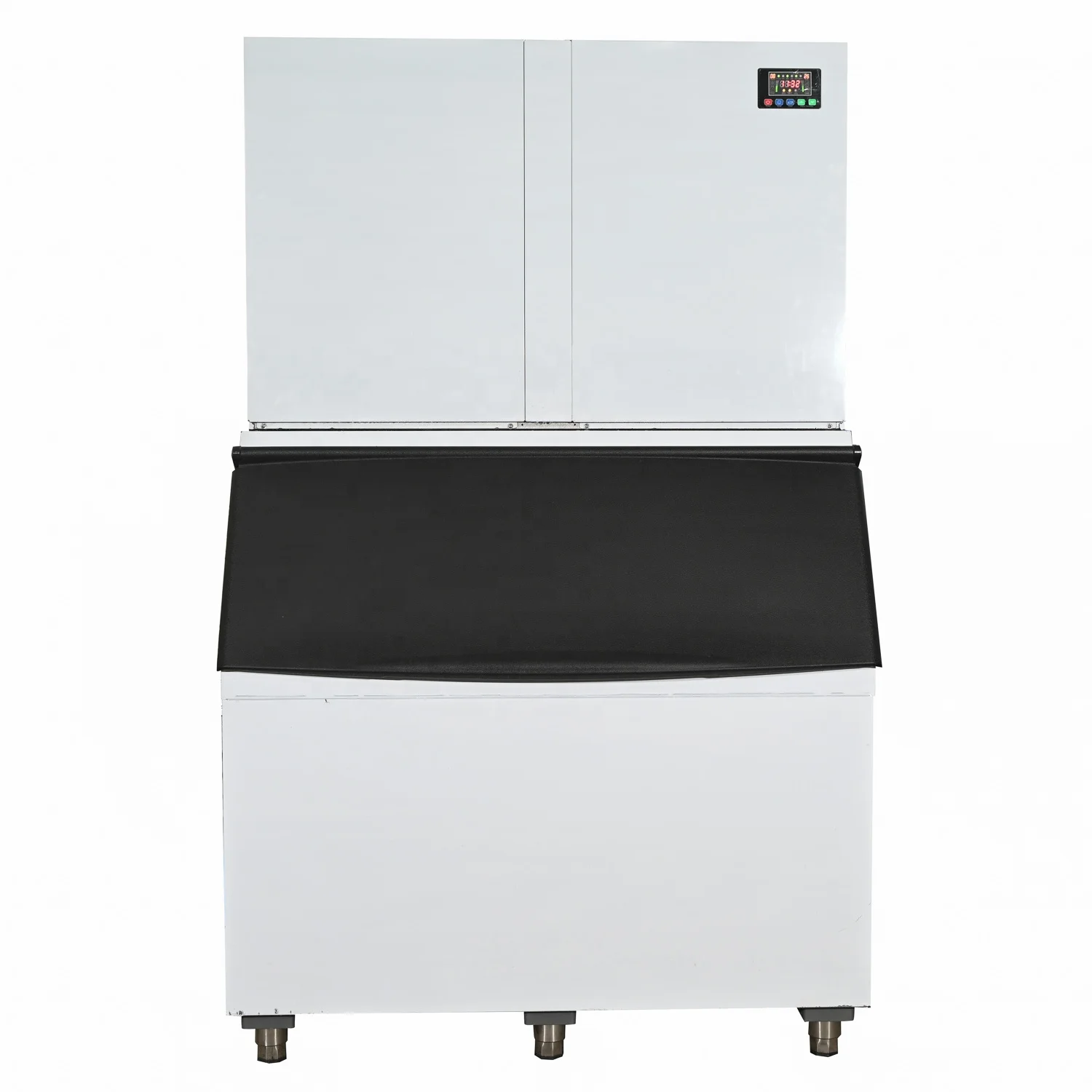 High Capacity 1000kg/24h Water-Cooled Ice Cube Maker Machine for Restaurants and Bars