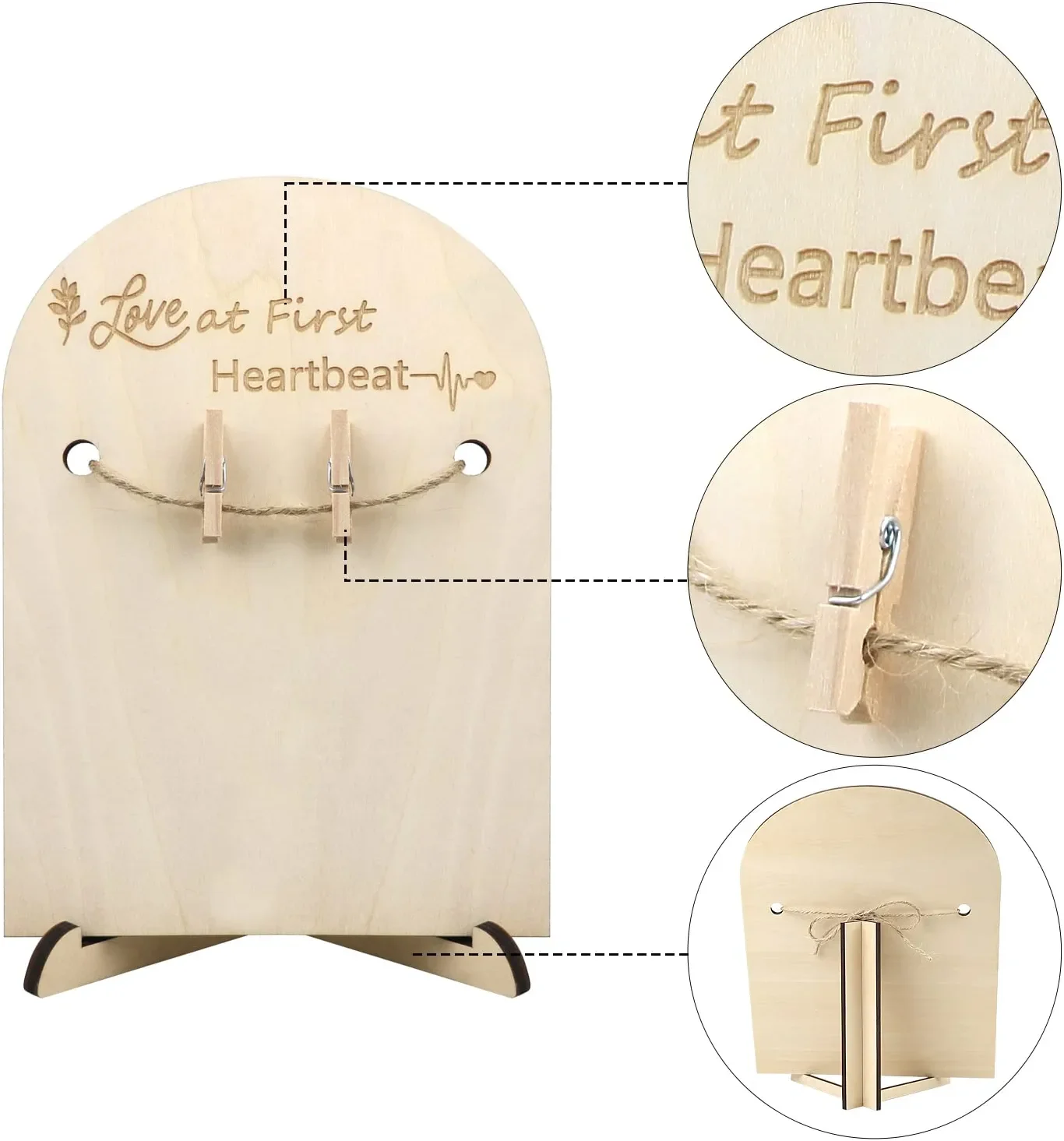 Customized Pregnancy Announcement Creative Baby Kindergarten decorative picture frame suitable for ultrasound photos