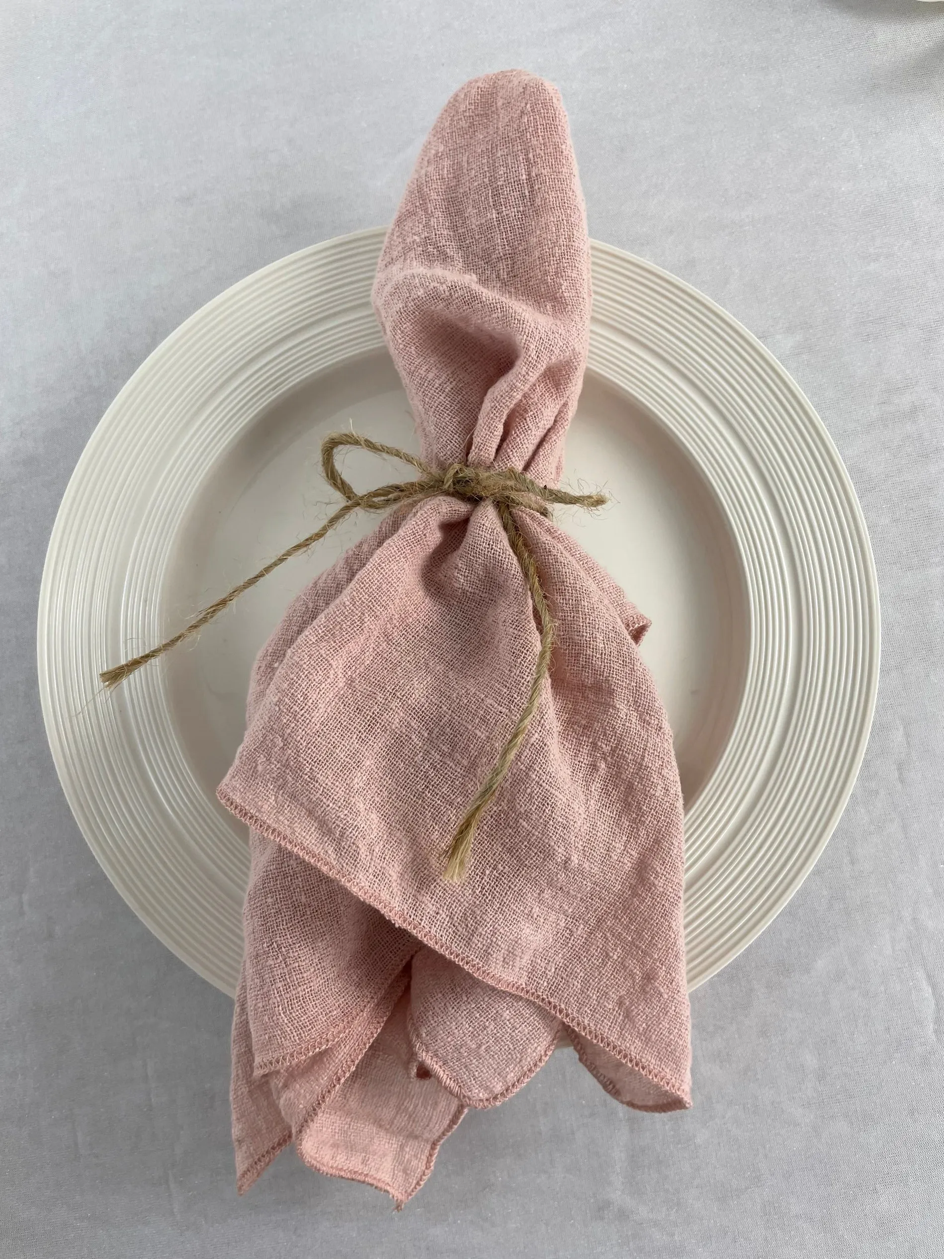 TS010 Table cloth napkins hand embroidered hotel napkin cloth machine