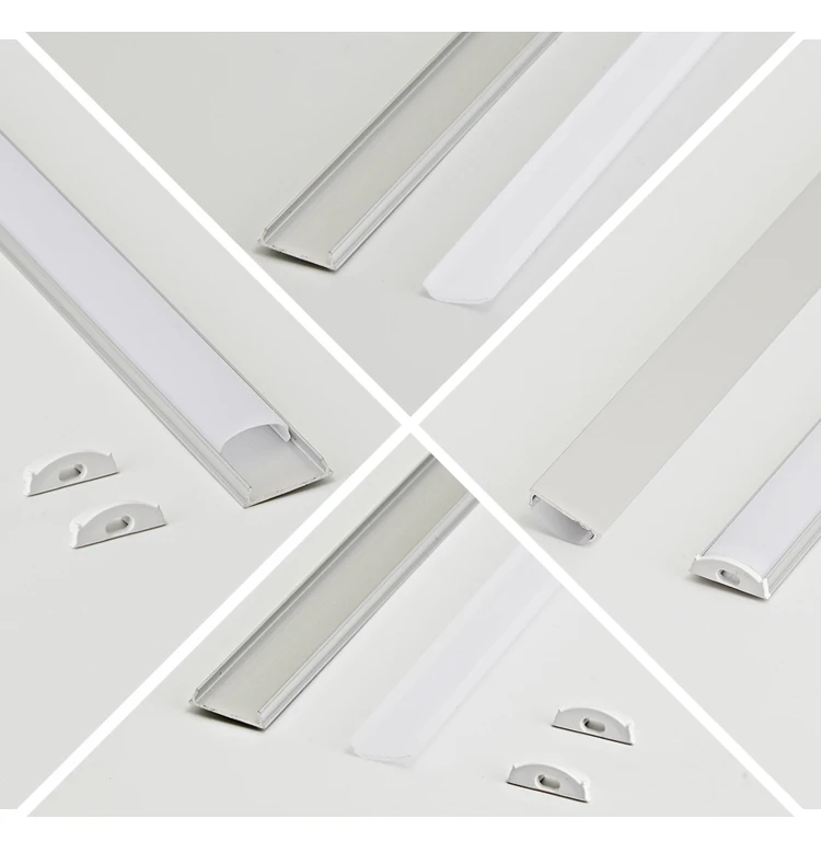 17x4mm Flexible bendable aluminum profile for led lighting strips_4