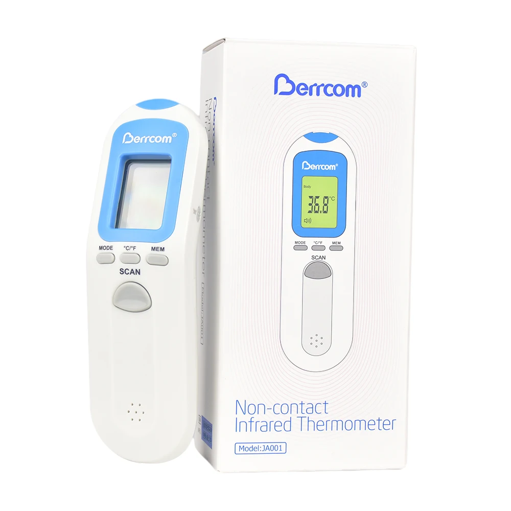 JA001 no touch infrared digital non contact forehead thermometer