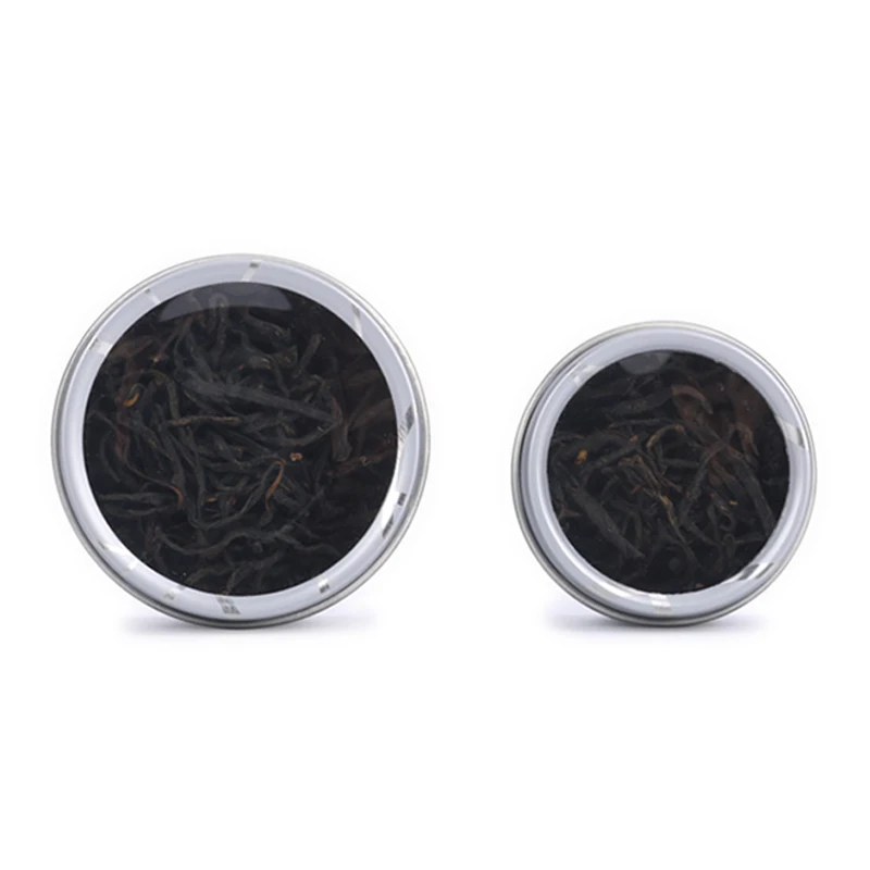 Star Packaging Custom Printed Empty Small Silver Metal Round Decorative  Clear Pvc Window On Lid Cookie Tin Boxes