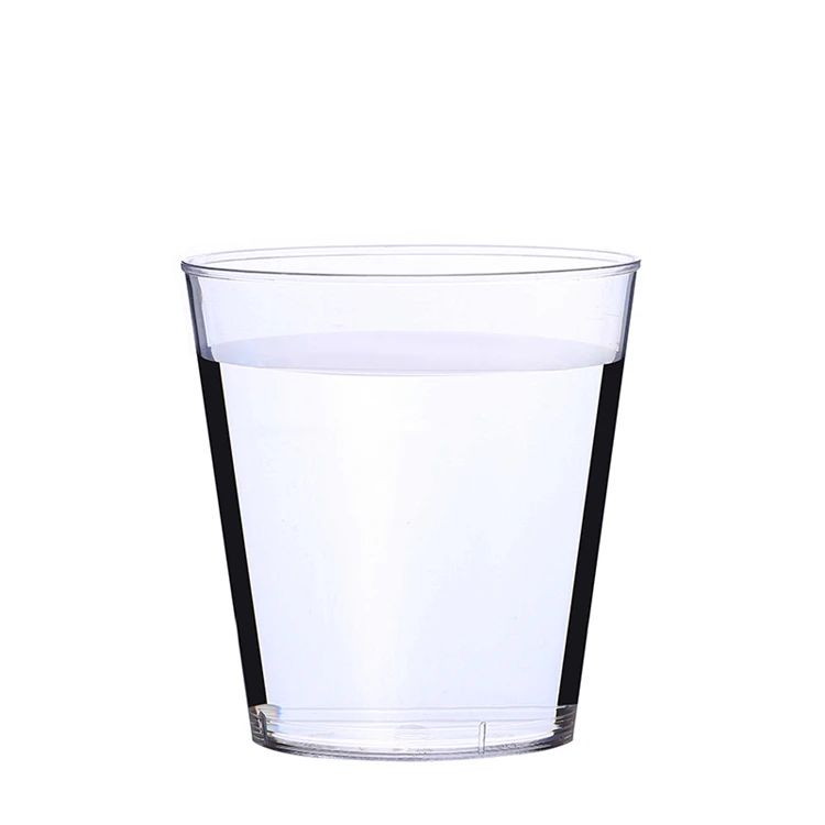 clear colored 3oz tequila custom logo disposable plastic sublimation small cup shot glasses