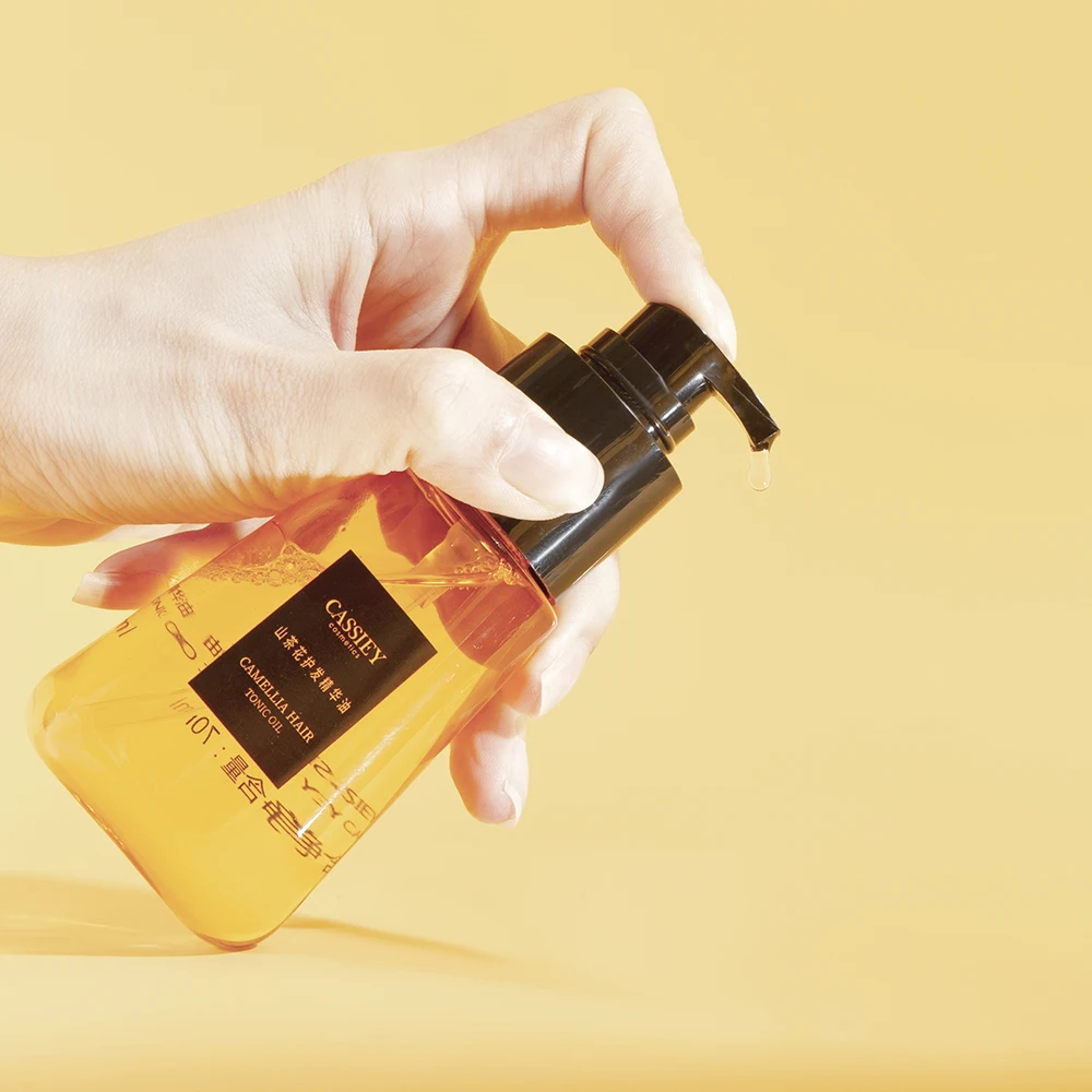 Cassiey OEMODM Factory Wholesale 70ml Camellia Hair Repair Serum Organic Improves Dryness For Daily Use and Salon Hair Care Oil