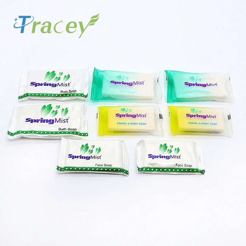 Small Organic Amenities Travel Round Toilet Bath Bar Soap Biodegradable Mini Hotel Soap
