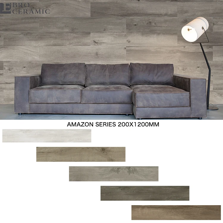 non slip R11 200x1200 porcelanato madera antique rectified rustic wood look design tile plank porcelain
