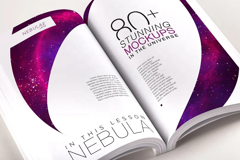 
Design and Printing of Coloured Pages and Flyers of Brochures for Enterprises of Picture Book Printers and Magazine Catalogues 