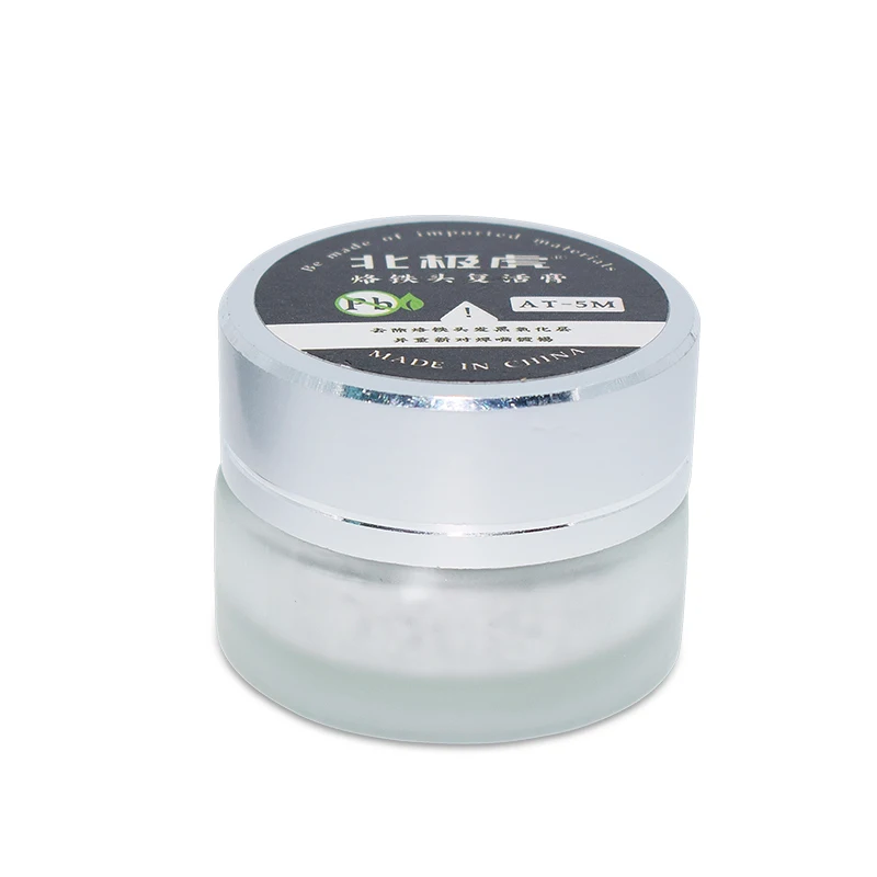 Electric soldering iron head resurrection paste Cleaning soldering iron hair black tin repair paste Remove oxide layer